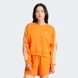 NWT Adidas Women's Orange Sweatshirt